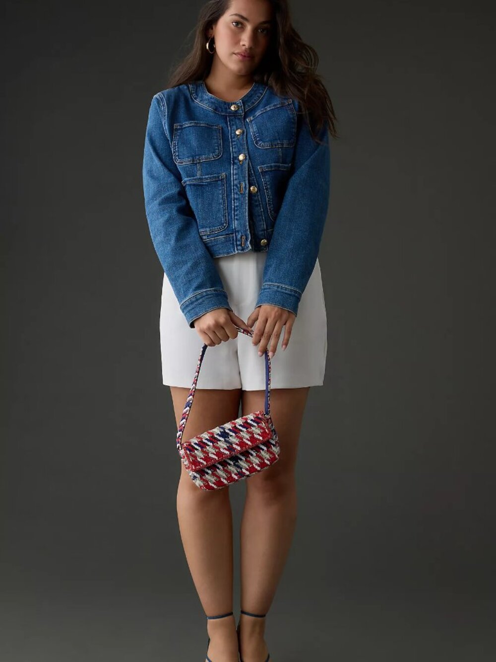 NWT Anthropologie Maeve Coco Denim Jacket - Picture 5 of 13